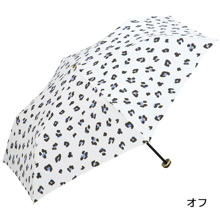 レディース傘 tender leopard mini, 晴雨兼用傘