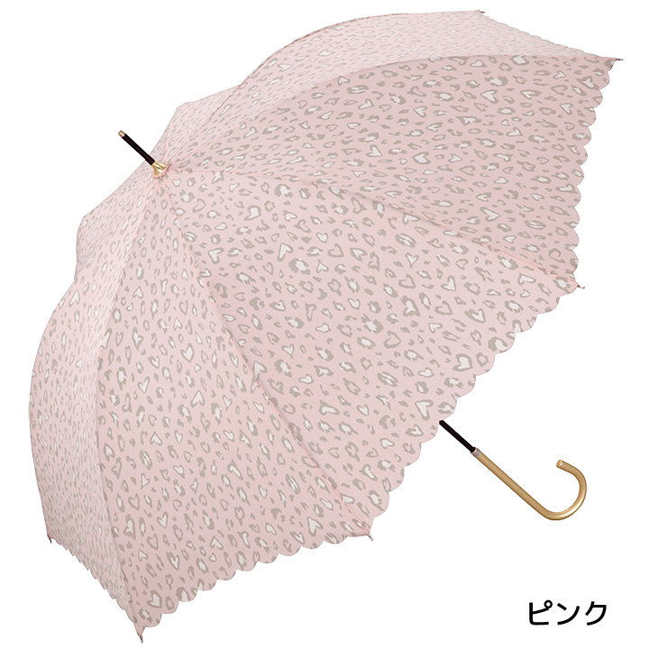 レディース傘 leopard JUMP, 晴雨兼用傘
