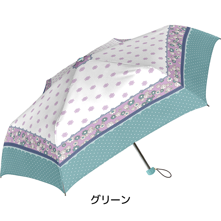 シェイルシェイル 子供用折りたたみ傘 パッチングフラワー NN5504, 子供用記念品 かわいい軽量傘