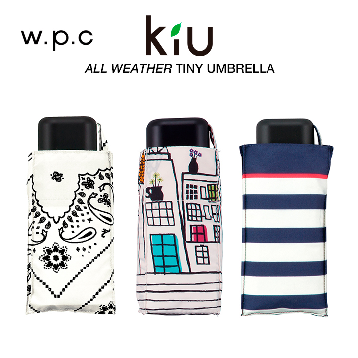 レディース折りたたみ傘 KiU Tiny Umbrella K3102, 晴雨兼用傘 軽量折りたたみ傘