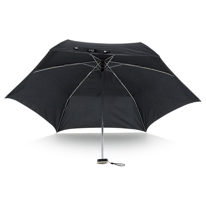 折りたたみ傘 プレミアムポケフラット55, 晴雨兼用傘 軽量210g 超撥水傘 薄型55cm