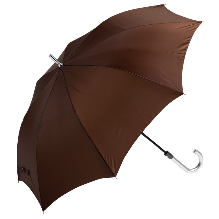 メンズ傘 プレミアムストロングアーミーロング, 大きい70cm傘 丈夫な強化骨 超撥水傘