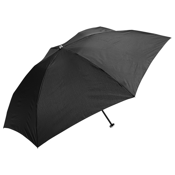 折りたたみ傘 極軽カーボン三つ折55cm, 超軽量110g 晴雨兼用傘