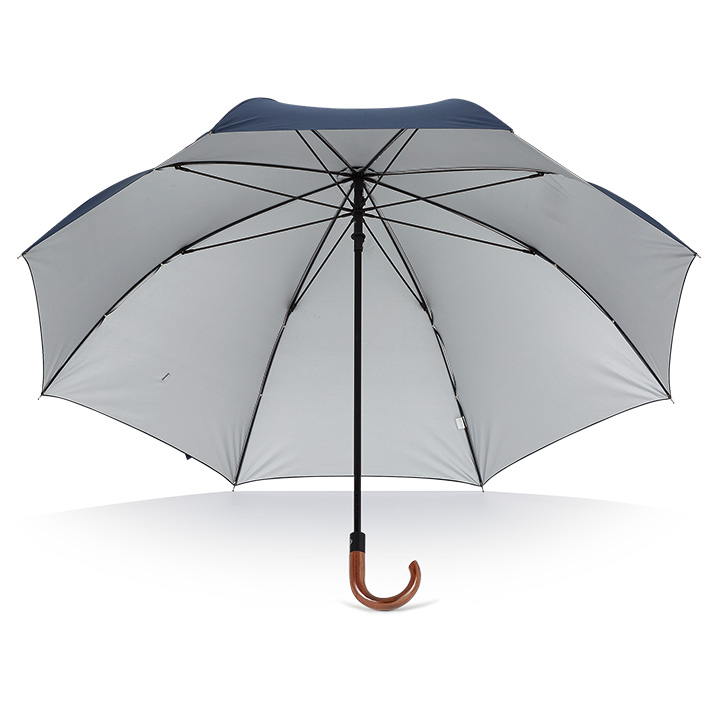 メンズ傘 スーパーソフトジャンプ 無地, 大きい70cm 遮光遮熱 晴雨兼用傘