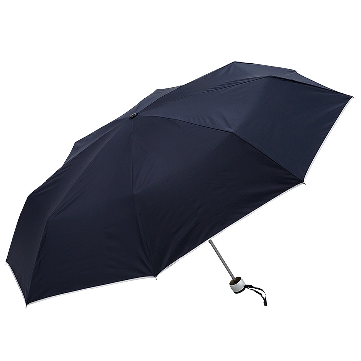 ウォーターフロント 折りたたみ傘 プレミアムストロングアーミー STAMP3F65UH, 大きい65cm 遮光遮熱傘 FRP骨の丈夫な傘
