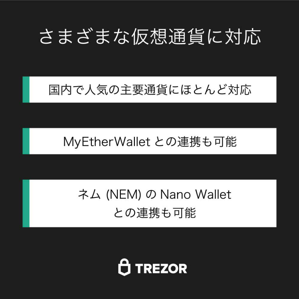 仮想通貨の安全な資産管理に、ハードウエアウォレット トレザー TREZOR exclusive