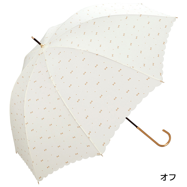 レディース傘 gem ribbon STANDARD, 晴雨兼用傘