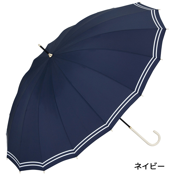 レディース傘 16K marine STANDARD, 晴雨兼用傘 16本骨傘