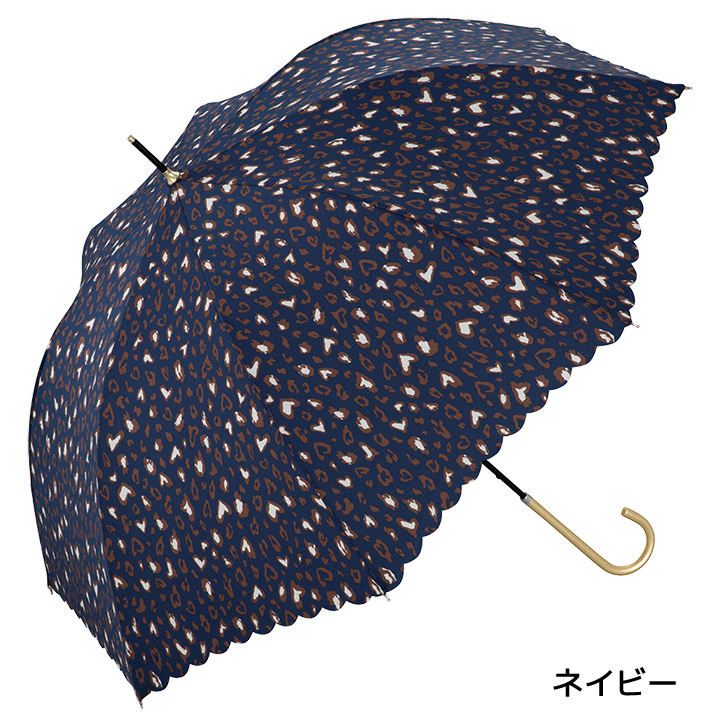 レディース傘 leopard JUMP, 晴雨兼用傘