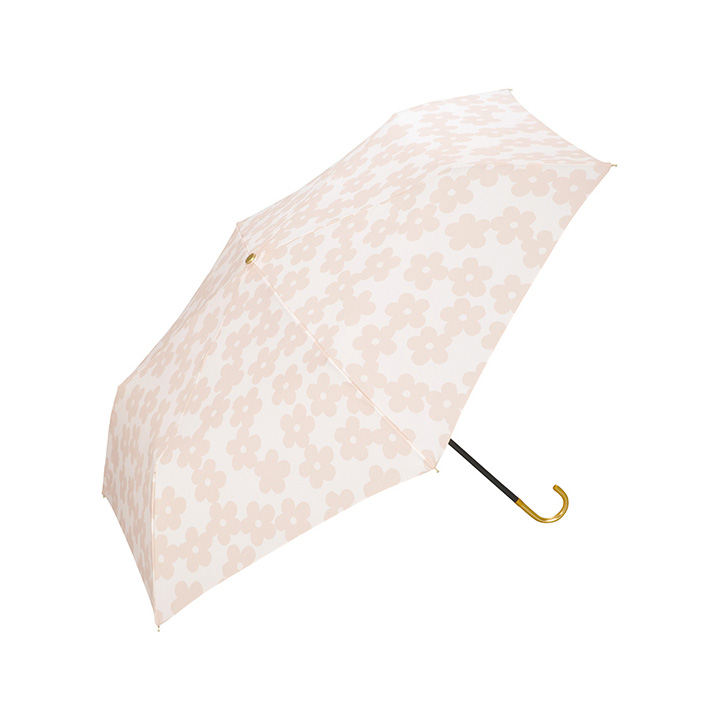 WPC レディース折りたたみ傘 flower lace mini スタンダードタイプ 475018, 晴雨兼用 おしゃれな折りたたみ傘