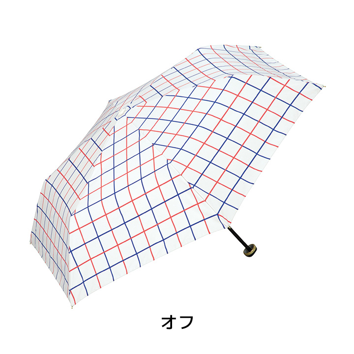 WPC レディース折りたたみ傘 DOUBLE PANE mini ポーチタイプ 801209, 日傘 PUコーティング 遮光遮熱傘