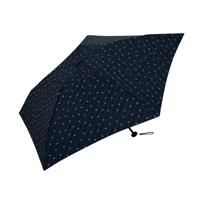 WPC レディース折りたたみ傘 Air-light Umbrella スター＆ストライプ AL002 AL002, 晴雨兼用 超軽量90g