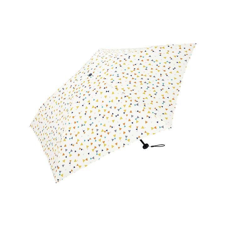 WPC レディース折りたたみ傘 Air-light Umbrella さんかく AL003 AL003, 晴雨兼用 超軽量90g