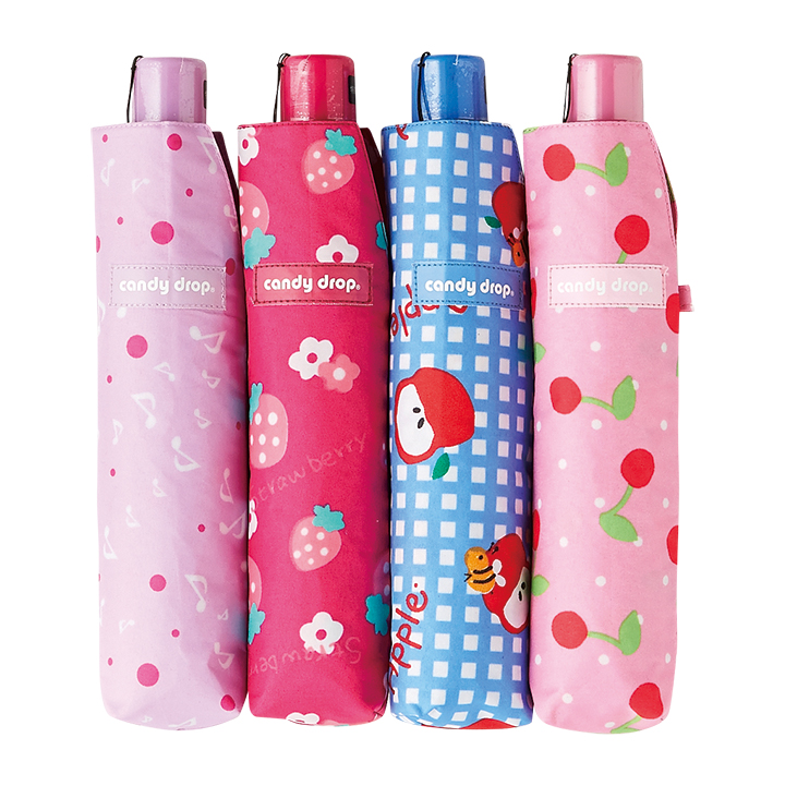 子供用折りたたみ傘 キッズガール, 子供用記念品 軽量154g