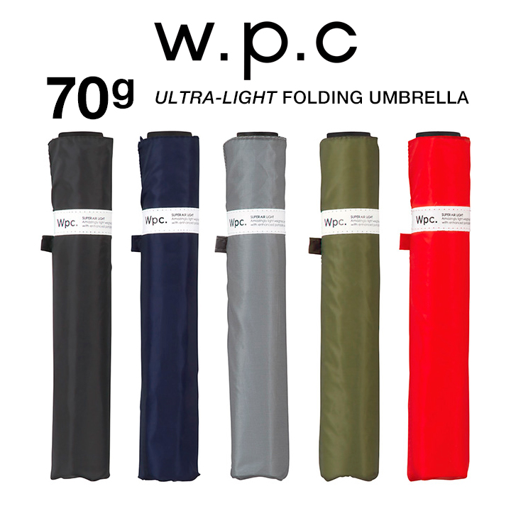 WPC レディース折りたたみ傘 Super Air-light Umbrella 50cm MSK50 MSK50, WPC 超軽量70g