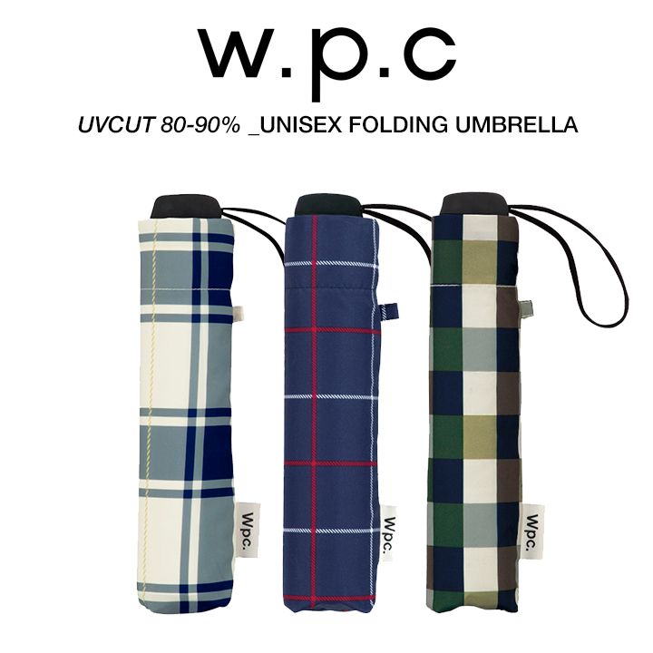 WPC 折りたたみ傘 BASIC FOLDING UMBRELLA MSM MSM03, 晴雨兼用傘 男女兼用傘 大きい58cm