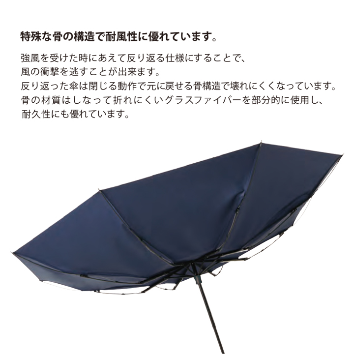 WPC 折りたたみ傘 耐風傘 大きい65cm傘 MSZ, 強風に強い男女兼用wpc大きい65cm折りたたみ傘