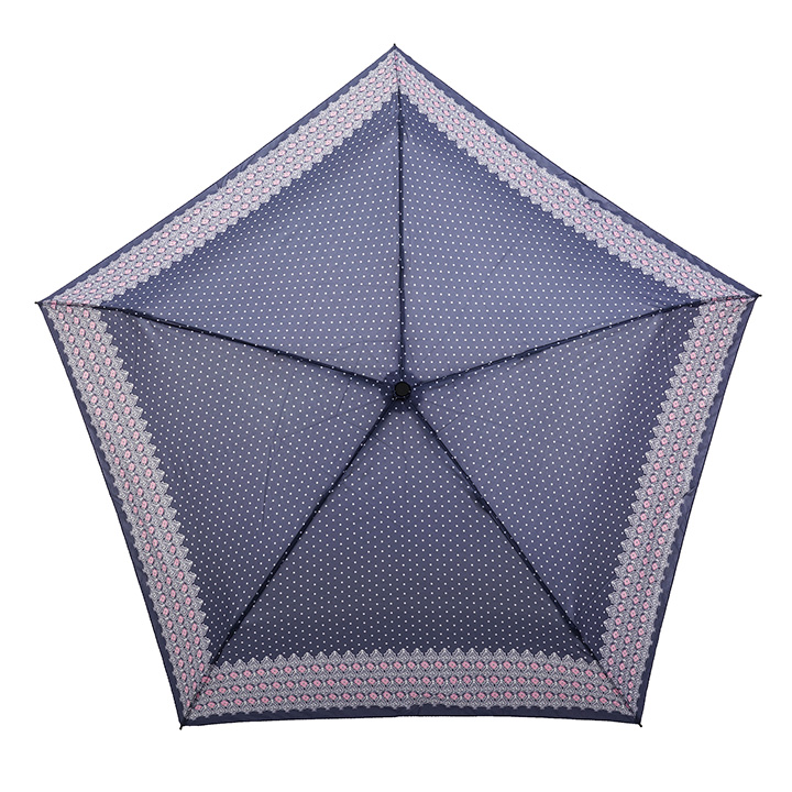 ウォーターフロント 折りたたみ傘 フラワー軽量カーボン骨 SFFW3F50UH, 超軽量98g 晴雨兼用傘